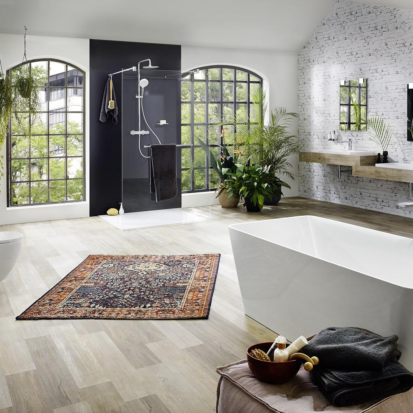 Kermi Duschdesign Duschkabine WALK-IN XB Free
