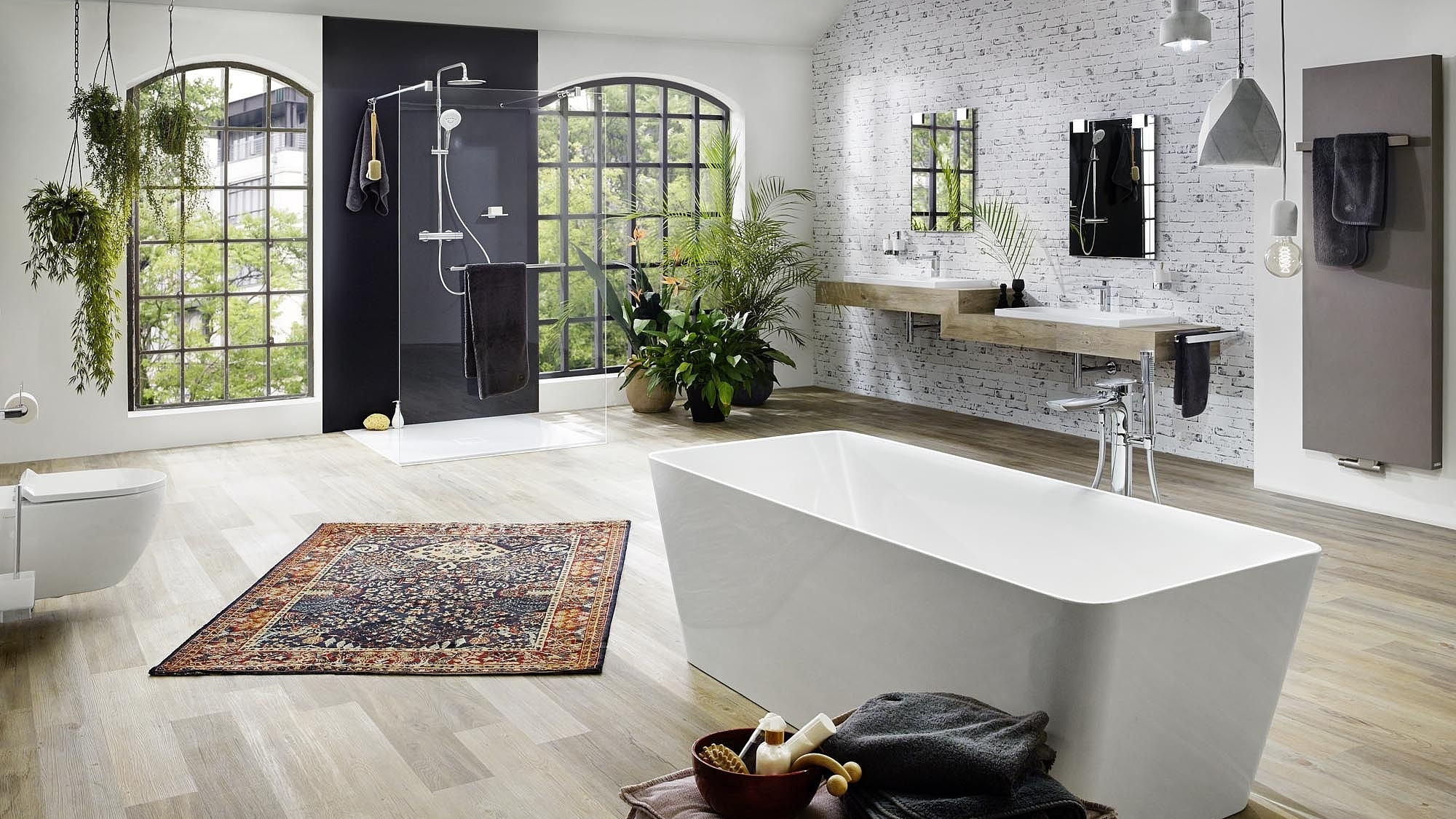 Kermi Duschdesign Duschkabine WALK-IN XB Free