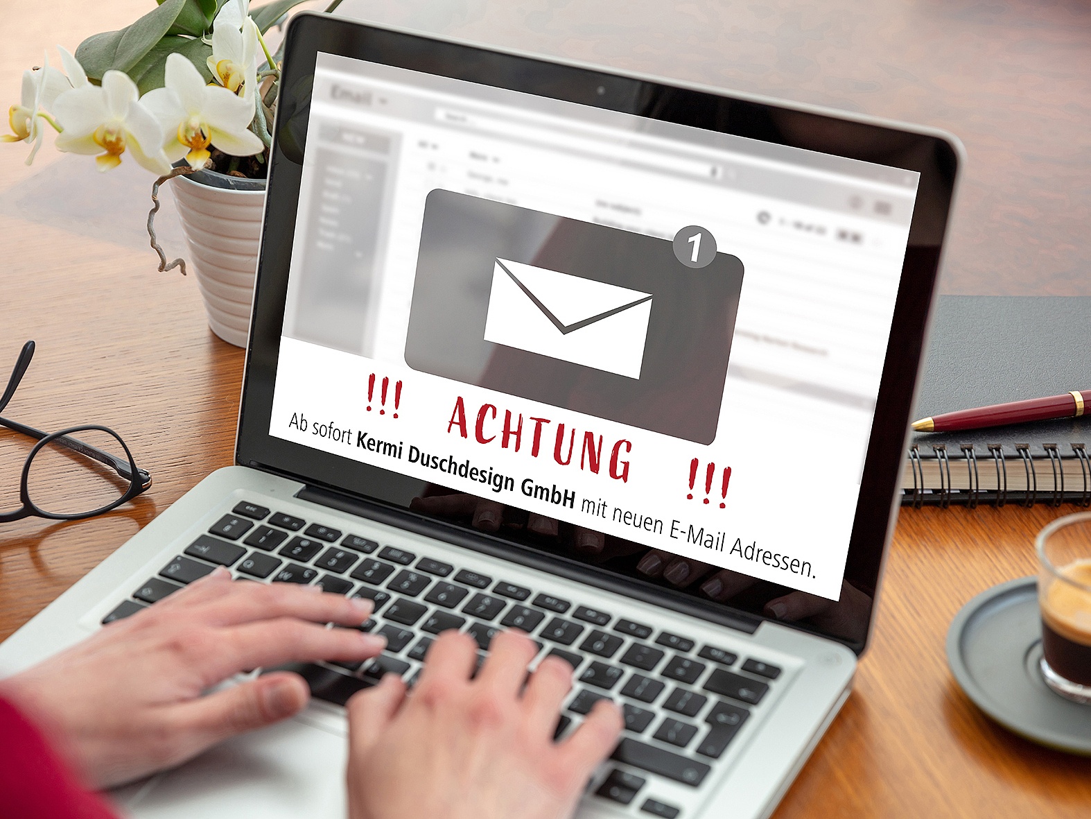 Neue E-Mail Adressen Kermi Duschdesign