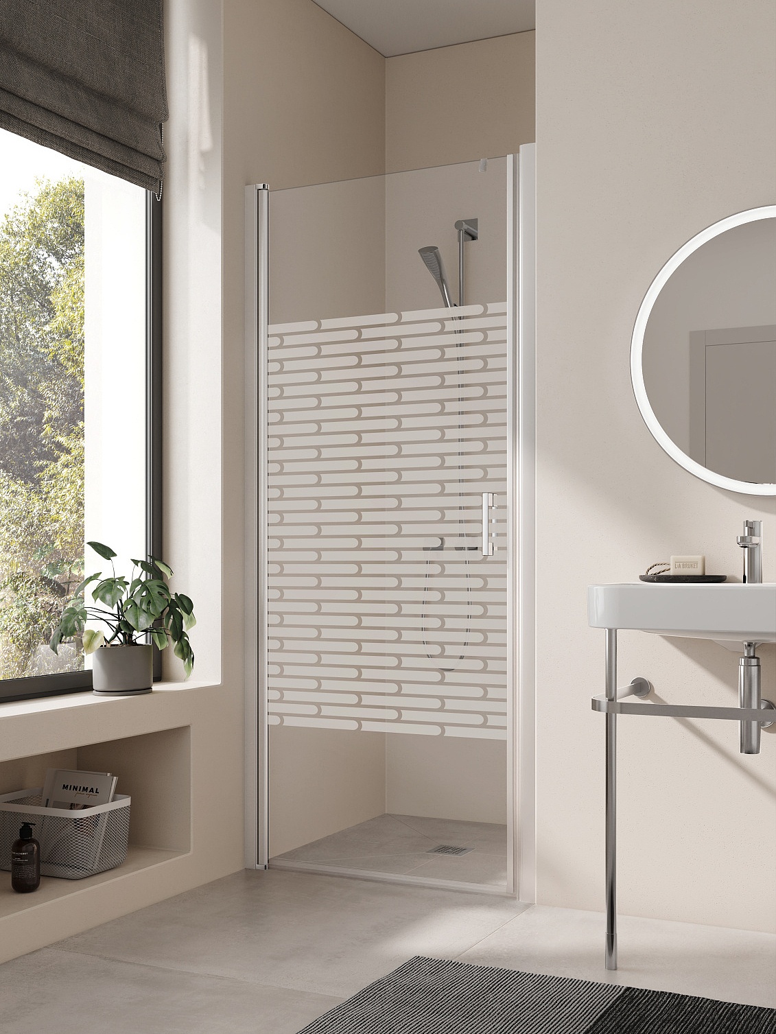 Kermi Duschdesign EXTRA Dekor Brick 2