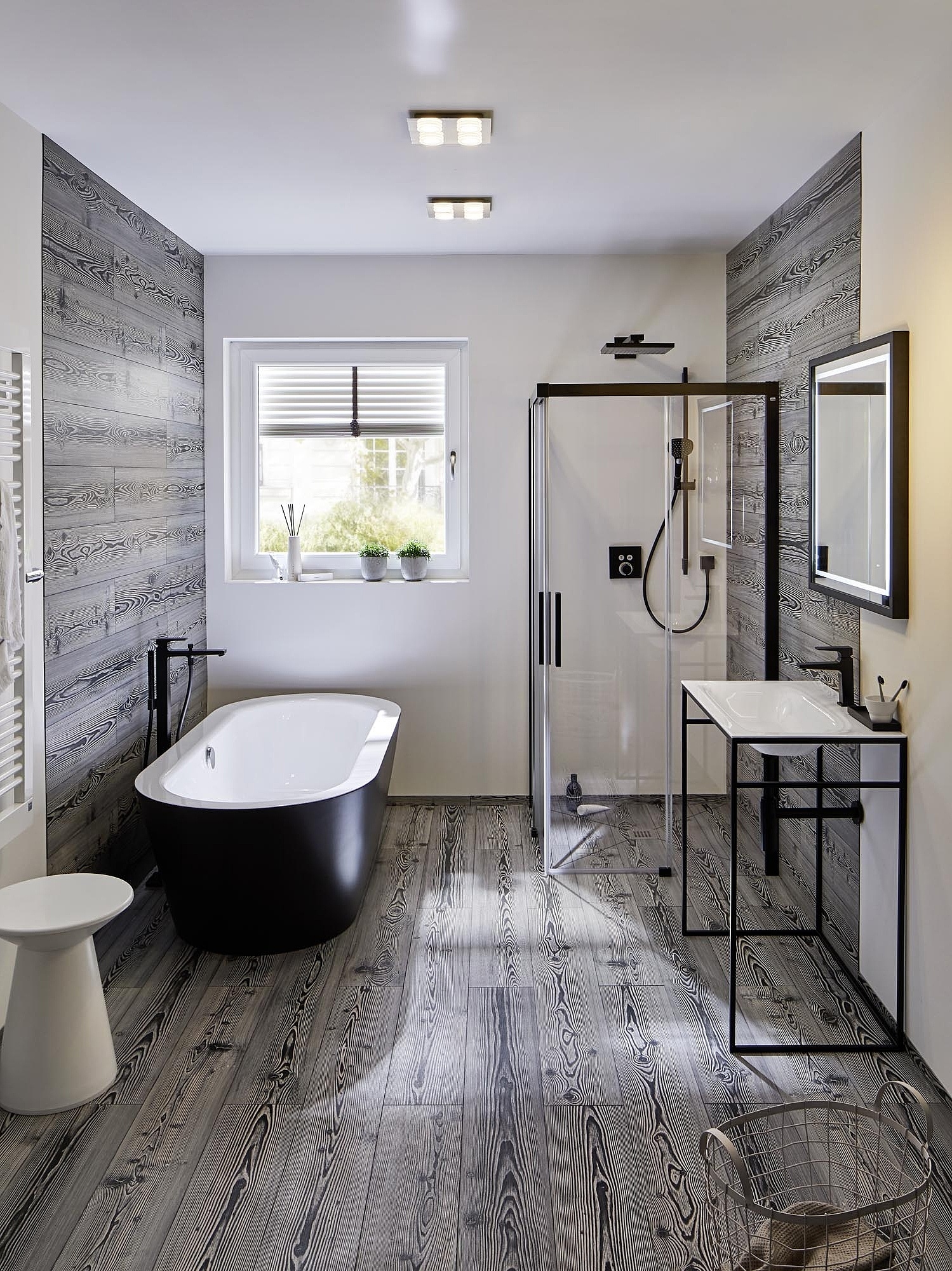 Inspiration salle de bains Kermi avec NICA, POINT et CREDO-PLUS