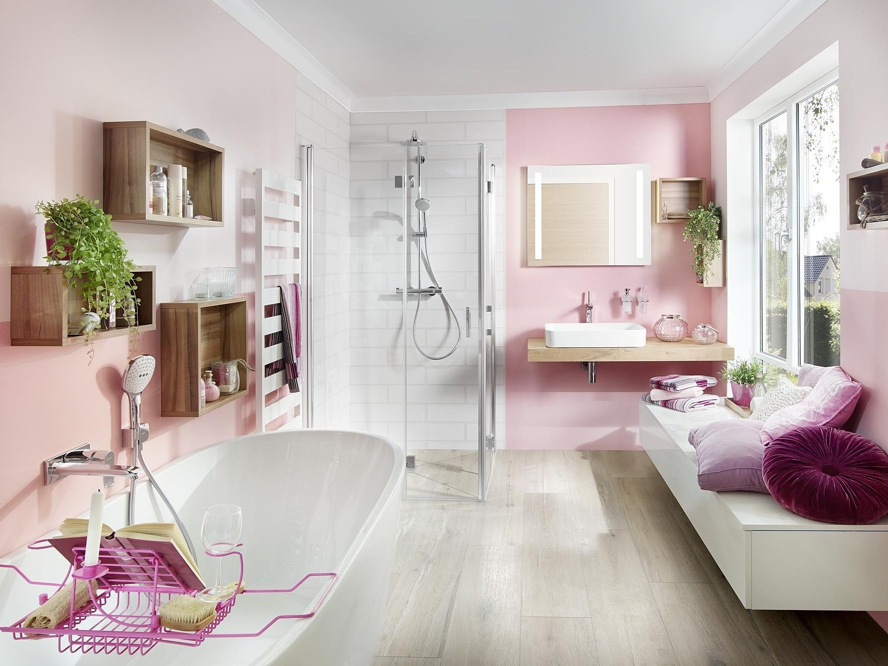 Kermi inspiration bathroom with LIGA and POINT