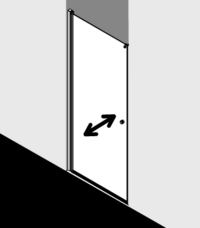 Paroi de douche Kermi JONA JO1WPL