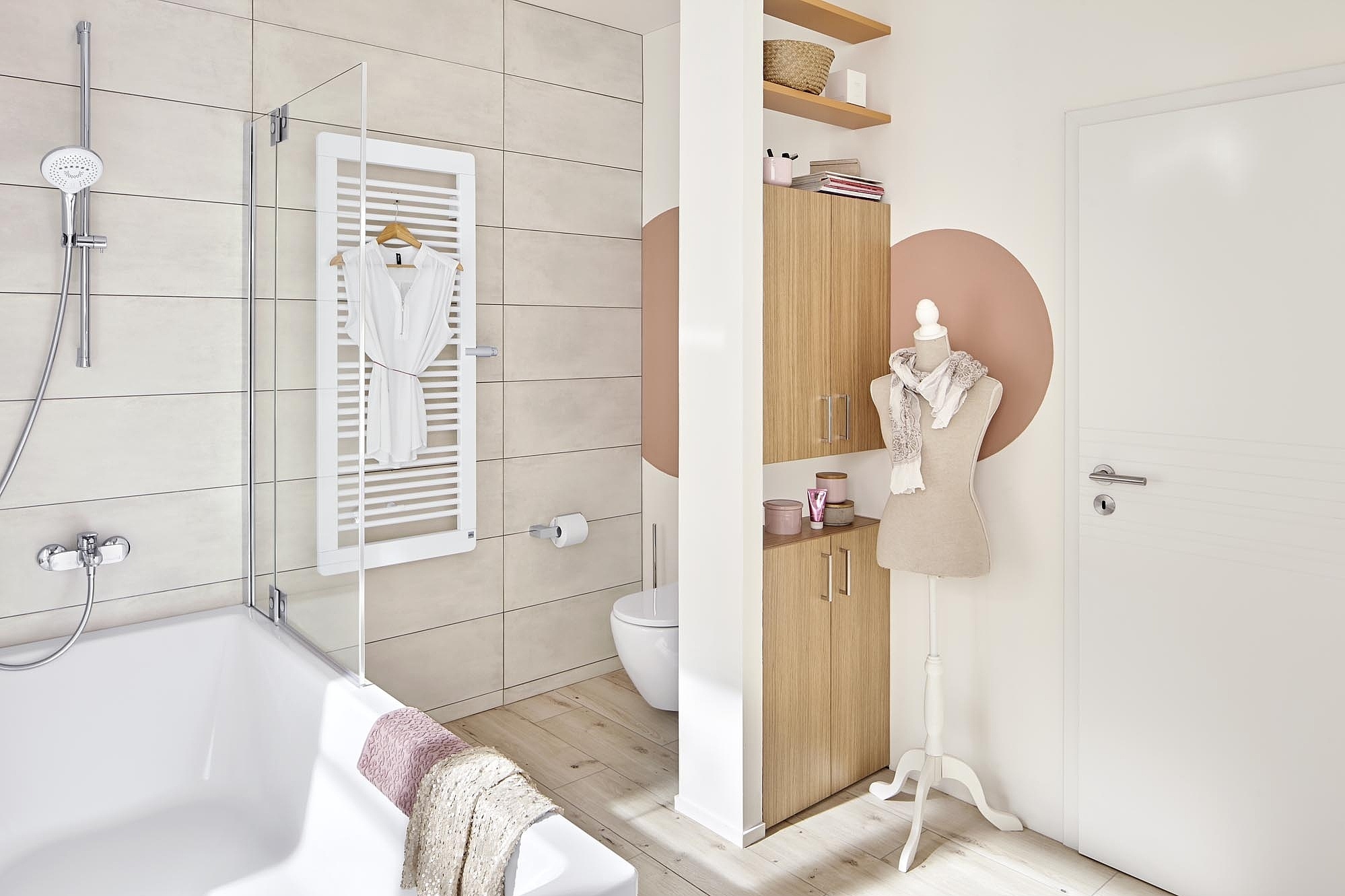 Kermi Duschdesign Inspiration Badezimmer mit PASA XP und CREDO-PLUS
