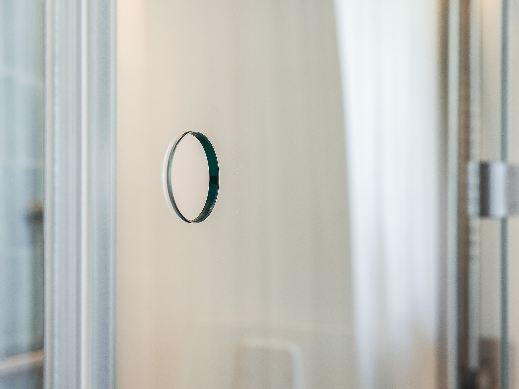 Kermi shower design reference Hotel Cigogne in St. Ursanne - Handle hole