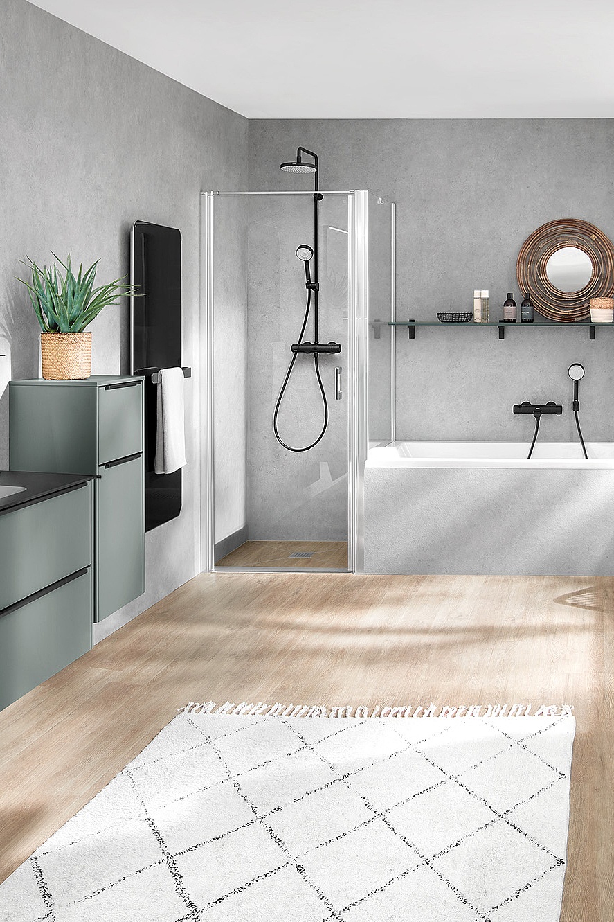 Inspirazione bagno Kermi con LIGA