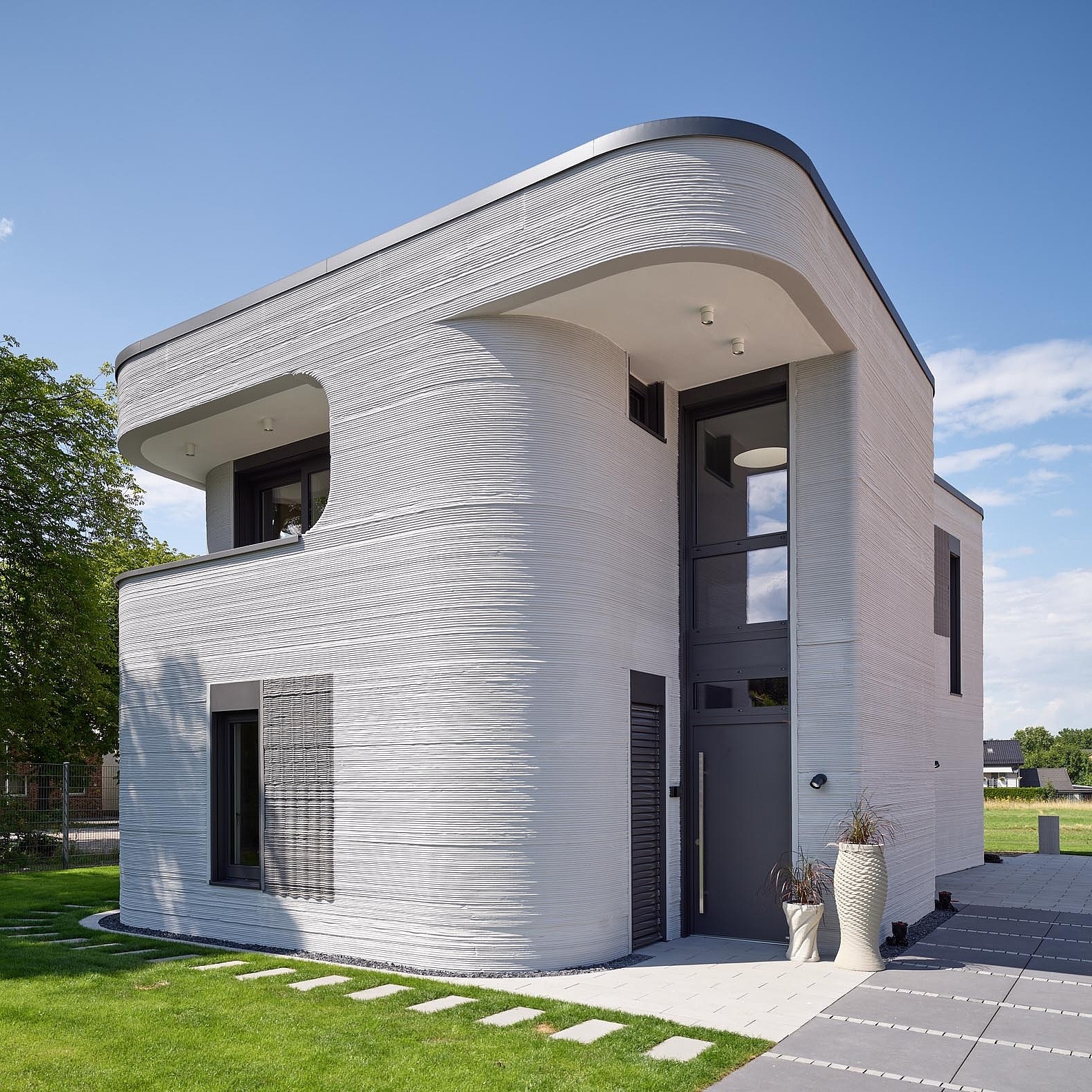 Kermi Duschdesign Referenzobjekt 3D-Drucker-Haus, Beckum