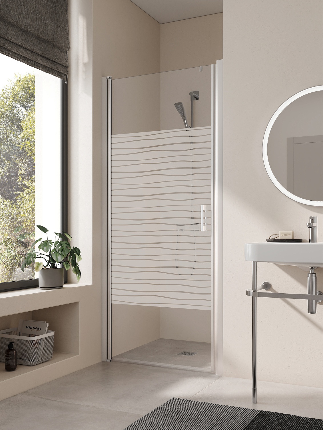 Kermi Duschdesign EXTRA Dekor Line 1.2