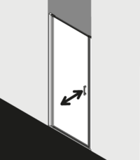 Paroi de douche Kermi CADA XS CC1WL