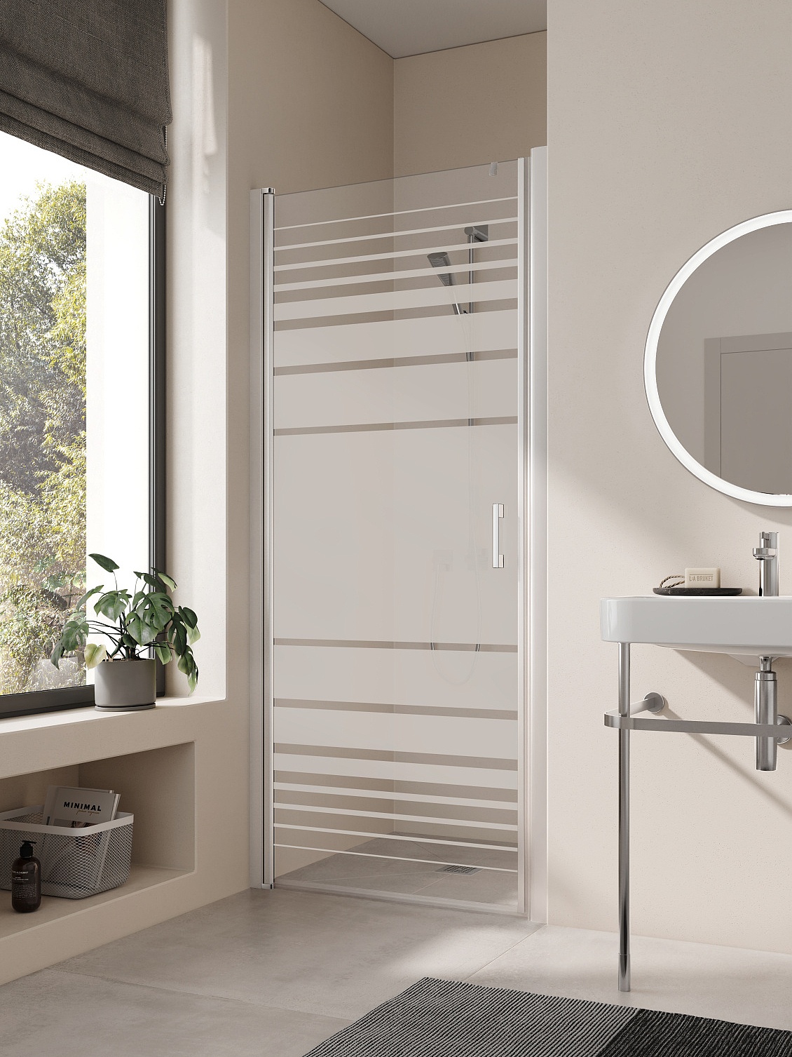 Kermi Duschdesign EXTRA Dekor Line Pure 1