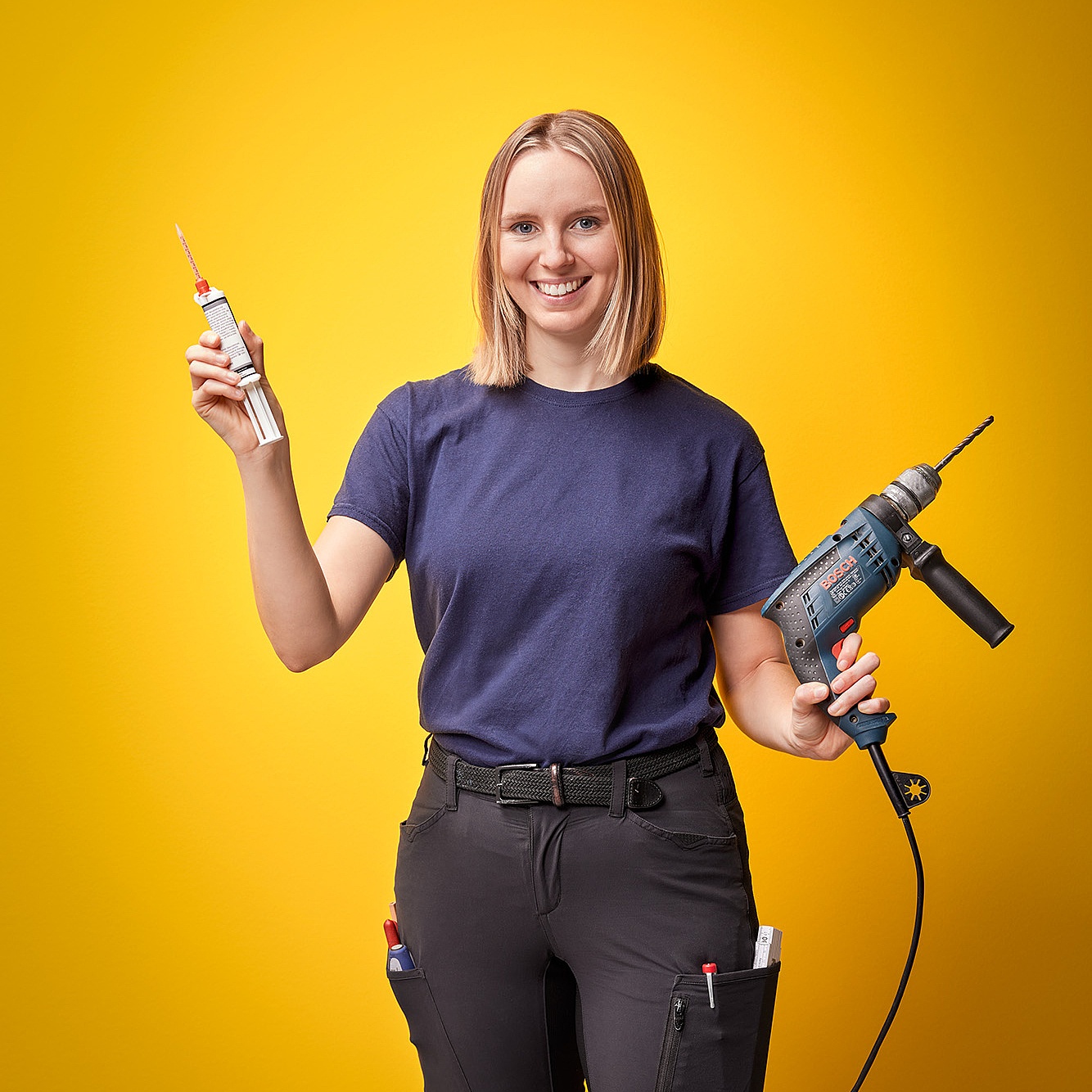 Kermi Duschdesign Befestigungsmöglichkeit GLUE forte für die Duschkabine