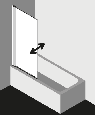 Box doccia Kermi CADA XS CKDFL