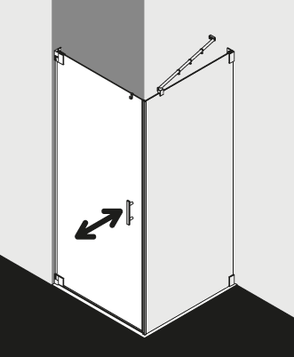 Kermi Duschkabine FILIA FI1TWL TWD