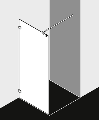 Kermi shower enclosure, MENA METBFL