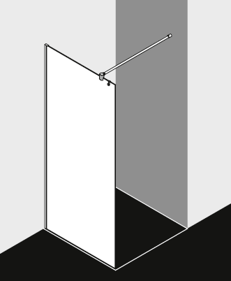 Kermi shower enclosure, MENA METPFL