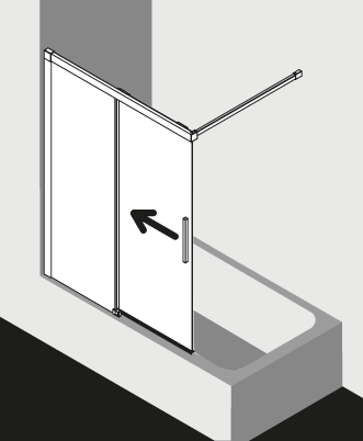 Kermi Duschkabine NICA NIH2L