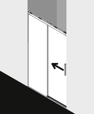 Kermi Duschkabine NICA NIL2BL