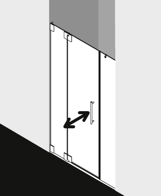 Kermi shower enclosure, PASA PA1HNL