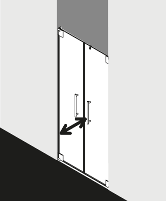 Kermi shower enclosure, PASA PAPTDL