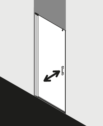 Kermi shower enclosure, PEGA PE1WL