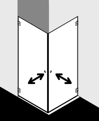 Kermi Duschkabine XENA 2.0 7G1EL 1ER